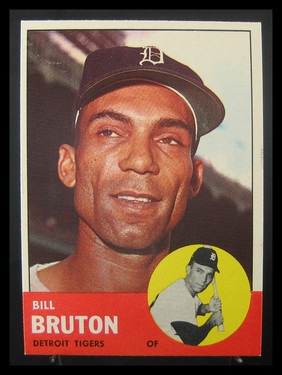 1963 Topps Bill Bruton #437