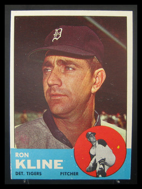 1963 Topps Ron Kline #84