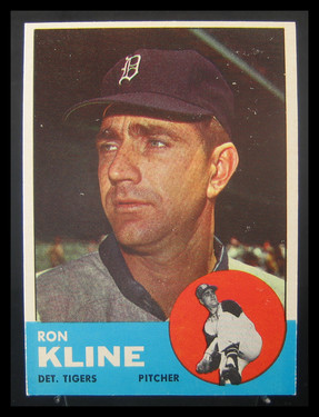 1963 Topps Ron Kline #84