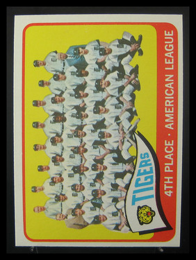 1965 Topps Tigers Team #173