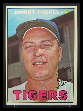 1967 Topps Johnny Podres #284