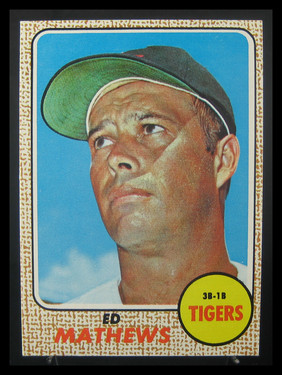 1968 Topps Eddie Mathews #58