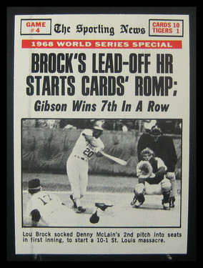 1969 Topps World Series Game 4 #165