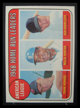 1969 Topps AL Home Run Leaders #5