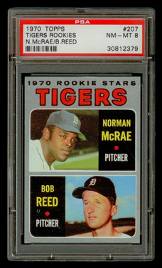 1970 Topps Tigers Rookie Stars #207