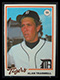 1978 Topps Burger King Alan Trammell #15