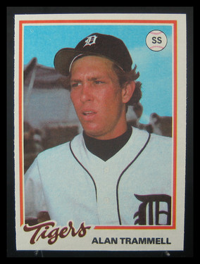 1978 Topps Burger King Alan Trammell #15