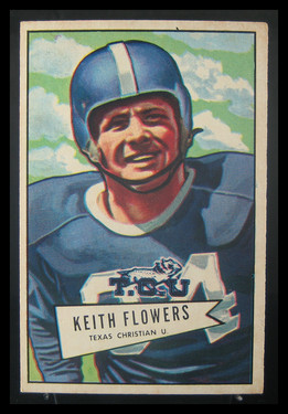 1952 Bowman Large Keith Flowers #115