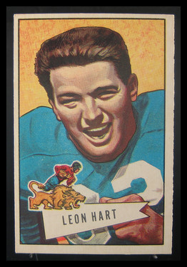 1952 Bowman Large Leon Hart #15