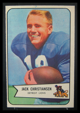 1954 Bowman Jack Christiansen #100