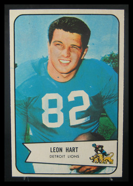 1954 Bowman Leon Hart #112