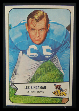 1954 Bowman Les Bingaman #29