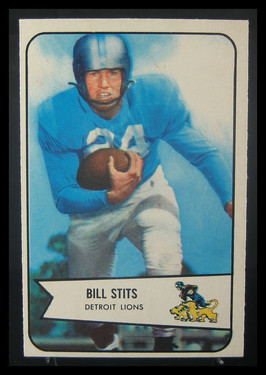 1954 Bowman Bill Stits #5