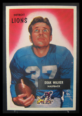 1955 Bowman Doak Walker #1