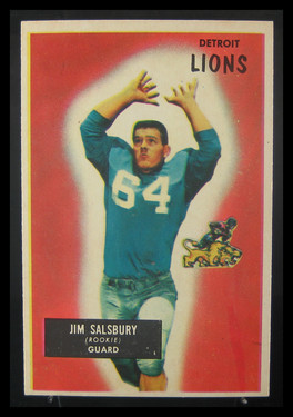 1955 Bowman Jim Salsbury #128