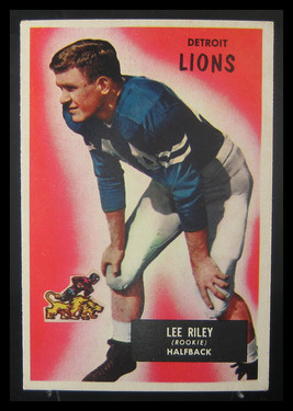 1955 Bowman Lee Riley #21