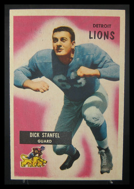 1955 Bowman Dick Stanfel #36