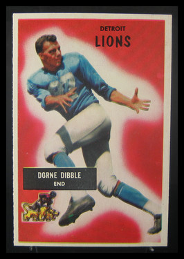 1955 Bowman Dorne Dibble #4