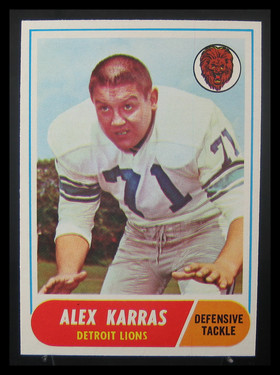 1968 Topps Alex Karras #130