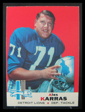 1969 Topps Alex Karras #123