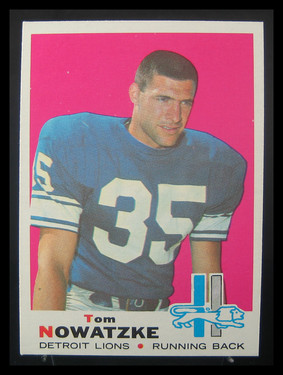 1969 Topps Tom Nowatzke #236