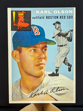 1954 Topps Karl Olson #186