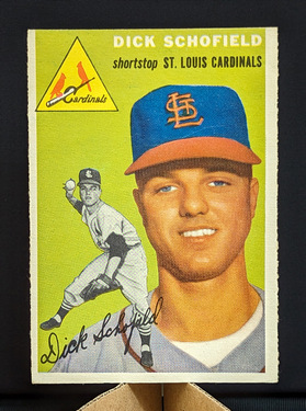 1954 Topps Dick Schofield #191
