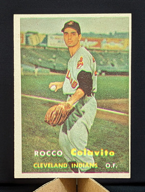 1957 Topps Rocky Colavito #212