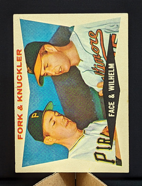 1960 Topps Fork and Knuckler #115