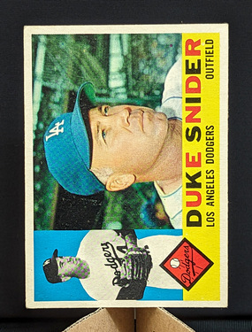 1960 Topps Duke Snider #493