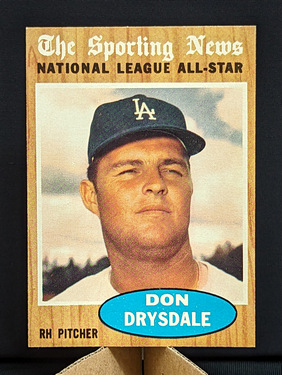 1962 Topps Don Drysdale #398