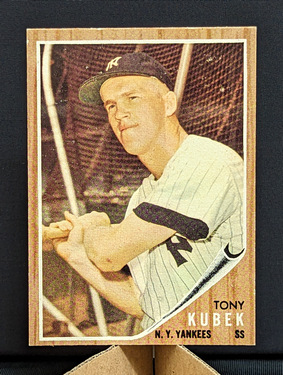 1962 Topps Tony Kubek #430