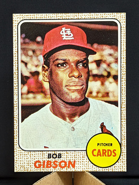 1968 Topps Bob Gibson #100