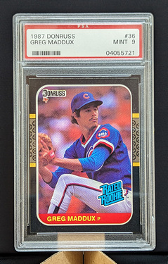 1987 Donruss Greg Maddux #36