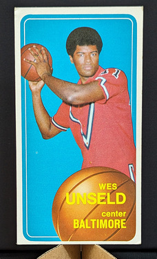 1970 Topps Wes Unseld #72