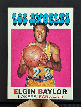 1971 Topps Elgin Baylor #10