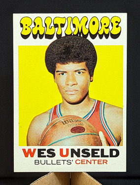 1971 Topps Wes Unseld #95