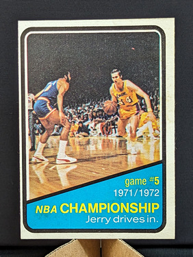 1972 Topps NBA Playoffs #158