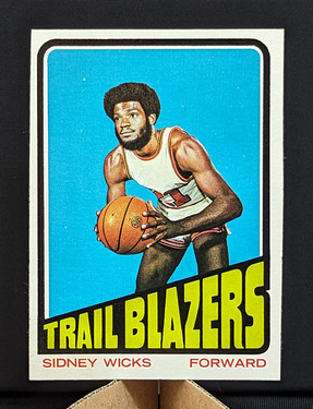 1972 Topps Sidney Wicks #20