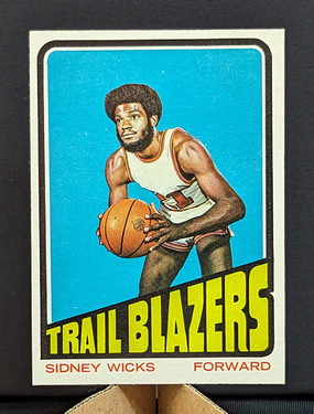 1972 Topps Sidney Wicks #20