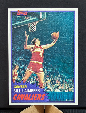 1981 Topps Bill Laimbeer #74