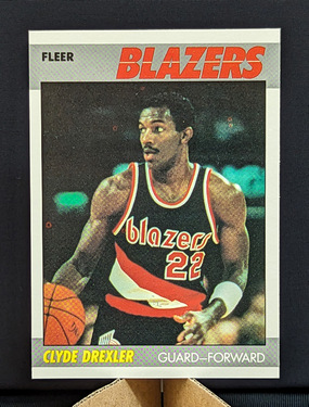 1987 Fleer Clyde Drexler #30