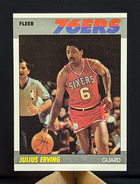 1987 Fleer Julius Erving #35