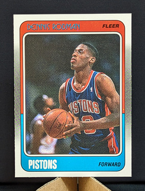 1988 Fleer Dennis Rodman #43