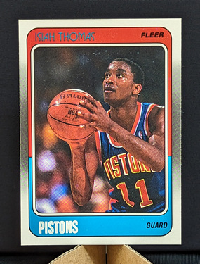 1988 Fleer Isiah Thomas #45