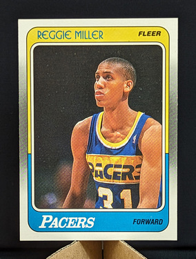 1988 Fleer Reggie Miller #57
