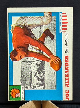 1955 Topps All American Joe Joeseph Alexander #41