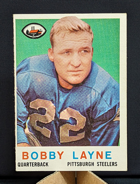 1959 Topps Bobby Layne #40