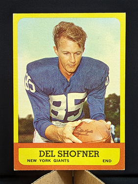 1963 Topps Del Shofner #50