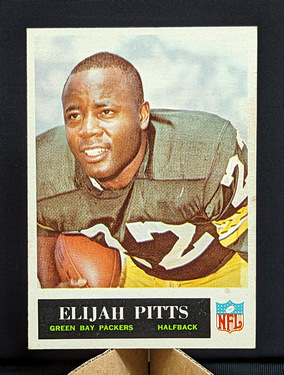 1965 Philadelphia Elijah Pitts #80